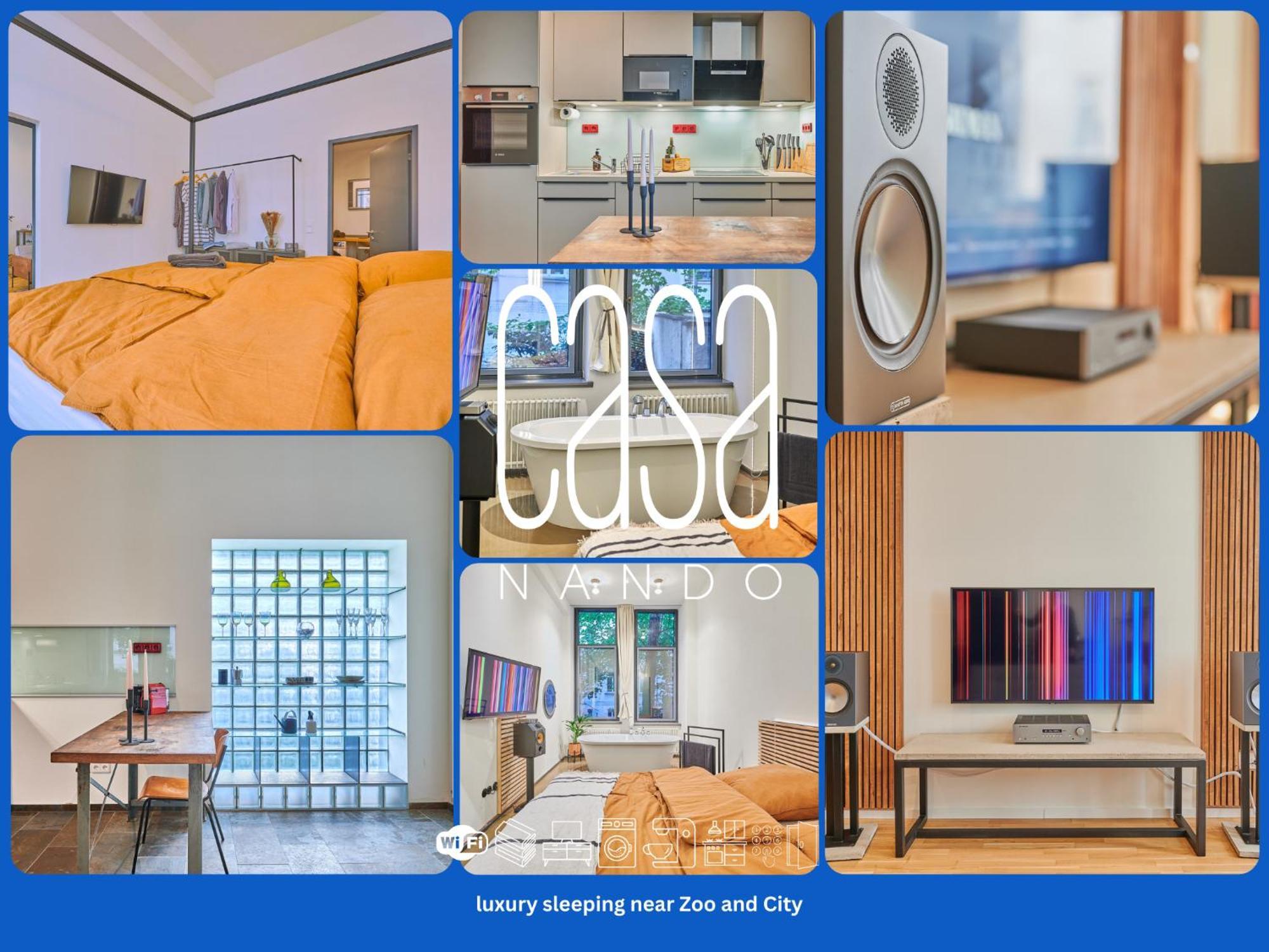 Casanando Premium Suites - Hifi Lofts In Ruhiger Zoo - Und Citylage Λειψία Εξωτερικό φωτογραφία